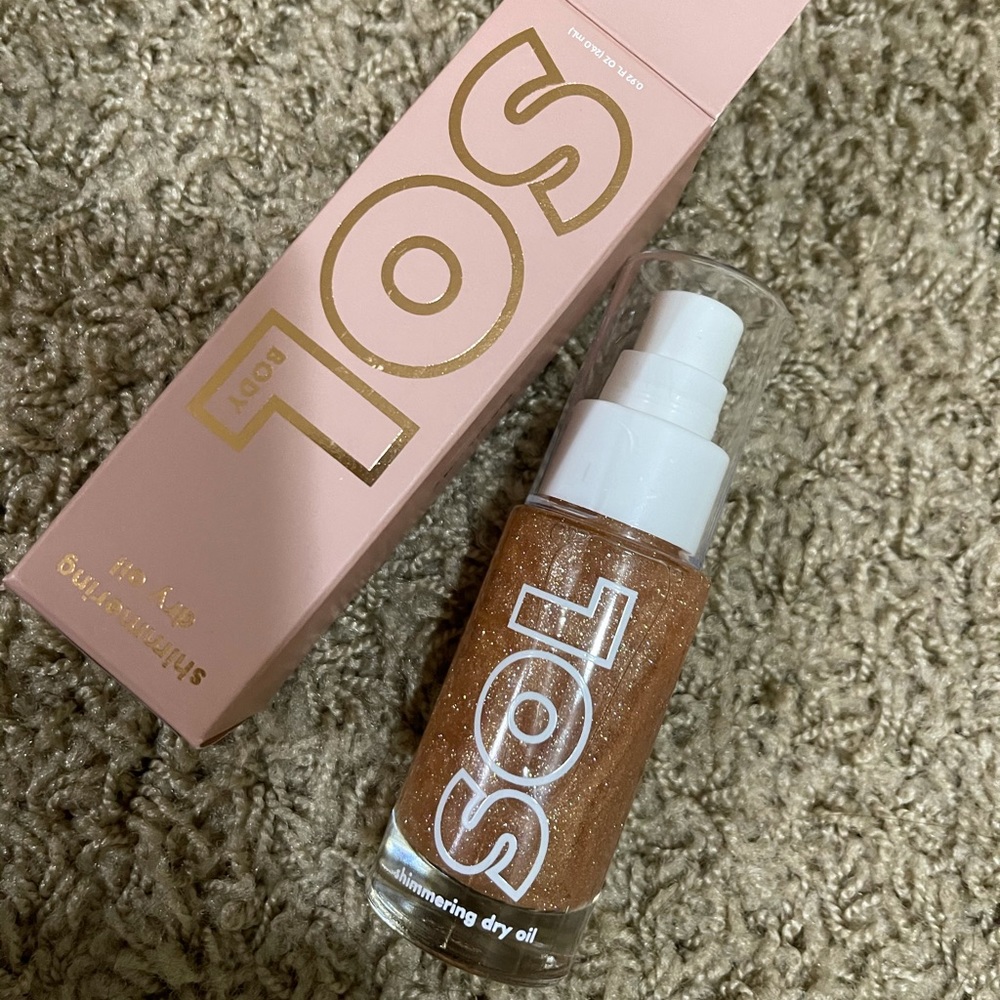 Sol Body Glow Oil Warm Gold